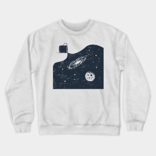 Coffee is my universe Crewneck Sweatshirt